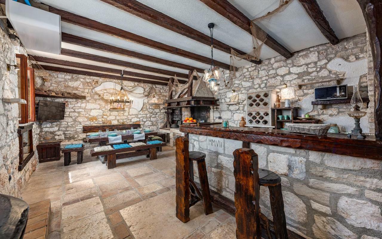 Casa Di Roccia Villa Marcana Luaran gambar