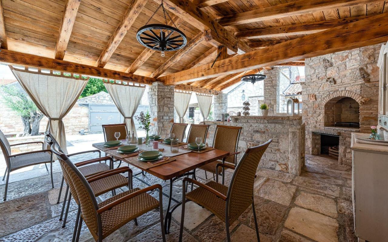Casa Di Roccia Villa Marcana Luaran gambar
