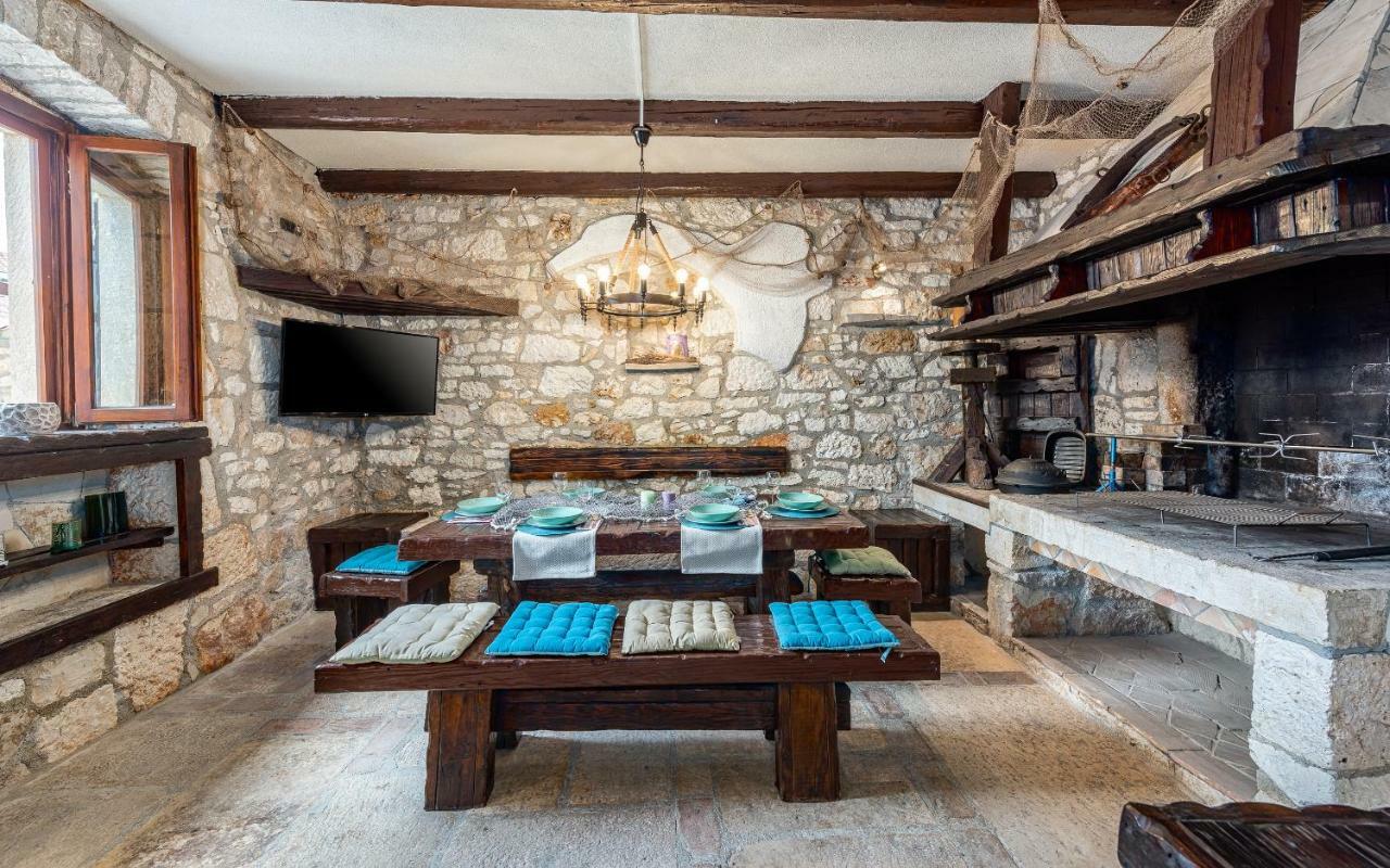 Casa Di Roccia Villa Marcana Luaran gambar